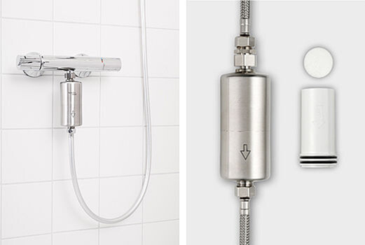 filtre eau bactérie en ligne inox 6 mois renouvelable et sa cartouche de remplacement
